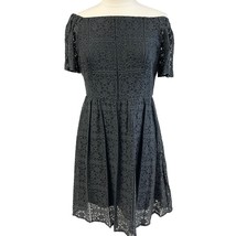 Mossimo Black Lace Dress Womens Large Whimsigoth Fairygrunge Coquette Grunge - £17.38 GBP