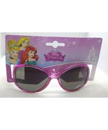 NEW Girls Disney Princess Belle Ariel Rapunzel Aurora + Sunglasses Kids ... - £5.52 GBP