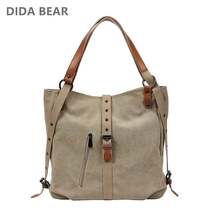 DIDABEAR Brand Canvas Tote Bag Women Handbags Female Designer Large Capa... - $50.52