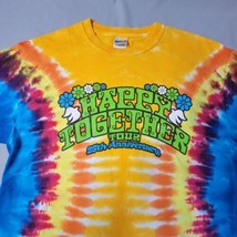 The Turtles The Monkees  Happy Together Tour 25th Anniv T-Shirt Tie Dye ... - £13.93 GBP