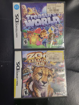 Lot Of 2 Nintendo Ds :Treasure World + Zoo Tycoon 2 / Complete - £9.27 GBP