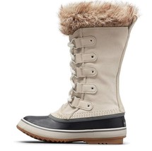 Sorel Womens 7.5 Dark Stone Lace Up Mid Calf Snow Boots NIB YK1 - £36.82 GBP