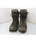 Cabela&#39;s Dry Plus Camo Boots Leather Lace-Up 81-2934 Size 10 D US Men&#39;s - £19.74 GBP