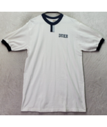 Vintage Duke University Shirt Mens Large White The Cotton Exchange Short... - $18.46