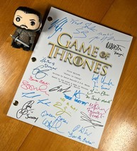 Game of Thrones Pilot Script Signed- Autograph Reprints- Winter Is Coming - £19.54 GBP