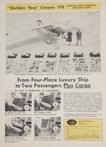 1953 Print Ad Cessna 170 Golden Year Airplanes Low Cost Wichita,Kansas - $20.68
