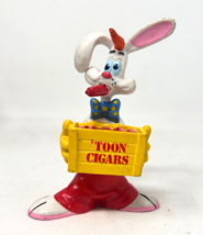 Who Framed Roger Rabbit Figurine Roger Rabbit Toon Cigars PVC Figure 1987 Disney - £10.15 GBP