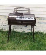 Vintage Magnus Electric Chord Organ Model 605-P W/ Legs Made In USA - Tested - £116.73 GBP