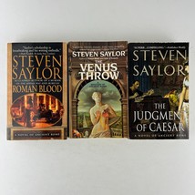 Steven Saylor Ancient Rome Historical Mystery Thriller Paperback Book Lot - £11.83 GBP