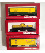 HO Mantua 3-Car Lot Goodyear Tank and 40&#39; Reefers ART N.W. Reefer Train ... - $649.56 MXN