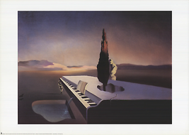 SALVADOR DALI Necrophiliac Spring Flowering From Piano with Tail, 2000 - $49.50