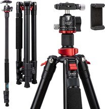 Cavix 62&quot; Compact Travel Camera Tripods And Monopods Lightweight Aluminum With - £34.76 GBP