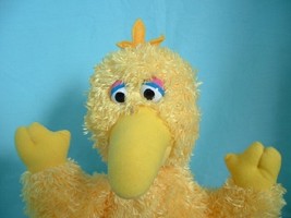 2005 Gund Sesame Street Yellow Big Bird 43701 Plush 14&quot; Tall - £10.44 GBP