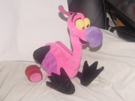 18&quot; Disney Fantasia Flamingo Plush Stuffed Toy With Yoo Yoo Rare - $59.39