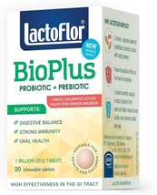 Lactoflor Bioplus 20/60 lozenges For intestinal balance and stomach comfort - $25.99+