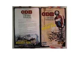 ODB Poster The Son Unique Two Sided Ol' Dirty Bastard OL - $13.44