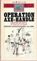 Operation AXE-HANDLE (1967) Sgt. Jacob Mc Croskey - Lancer Books #73-617- Vietnam - £14.08 GBP