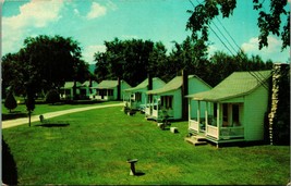 Rock Garden Motor Court Motel Rutland Vermont VT UNP Chrome Postcard E5 - £5.13 GBP