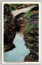 Watkins Glen NY Sentry Bridge Postcard M30 - £3.94 GBP
