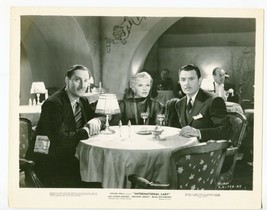 International Lady-George Brent-Ilona Massey-8x10-B&amp;W-Still - £19.13 GBP