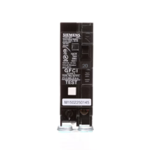 Siemens 20-amp GFCI Circuit Breaker - $37.39