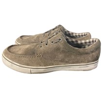 Skechers On-The-Go Boat Shoes Men&#39;s Brown Leather Casual Size 11.5 - £18.79 GBP