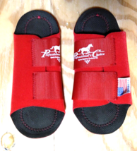 Professionals Choice Horse Splint Boots Red - 9&quot; Medium - SPB152 - Made in USA - £36.82 GBP