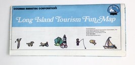 1981 Pictorial Road Map LONG ISLAND New York Nassau Suffolk Montauk Ronk... - £6.26 GBP