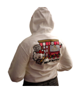 Hello Kitty Hooded Sweat Shirt White Small |  Sanrio - $910.98 MXN
