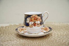 Royal Albert Heirloom Demitasse Cup &amp; Saucer Set Bone China Dinnerware E... - $29.59