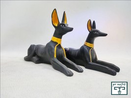 Jackal. Anubis. God of the dead and cemeteries. A distinctive statue available i - £48.35 GBP