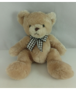 Burton + Burton Teddy Bear Plush Stuffed Animal Light Brown 9&quot; - $147.71 MXN