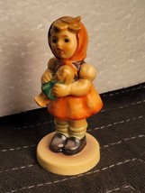 Vintage Hummel Goebel Girl With Doll #239, Figurine TMK3 3.5 Inches - $8.56