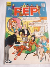 Pep Comics #225 1969 Fine+ Veronica in Mod Jump Suit Cover - £7.98 GBP