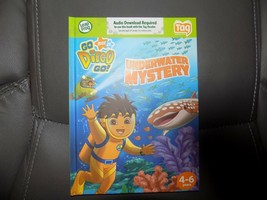 LEAP FROG TAG NICK JR GO DIEGO GO UNDERWATER MYSTERY BOOK NEW - $18.25