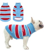 BEAUTYZOO Small Dog Sweater- Striped Pet Sweaters for Fall Winter Dog Cl... - $24.61