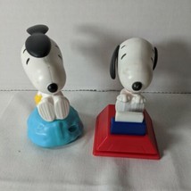 Set of 2 2018 McDonalds Happy Meal Toys: Peanuts and Snoopy - £6.08 GBP