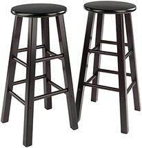2-Piece Set Of Winsome Wood Element Bar Stools In Espresso. - £58.94 GBP