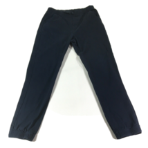 NAUTICA School Uniform Pants Navy Blue Flex Tie Waist 3 Pockets Size 20 Regular - £5.60 GBP
