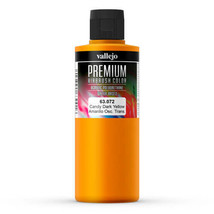 Vallejo Paints Premium Colour 200mL - Dark Yellow - £20.33 GBP