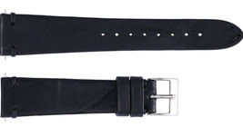 Black Handmade Vintage Italian Leather Watch Band Strap 18mm,20mm,22mm,24mm - £63.84 GBP