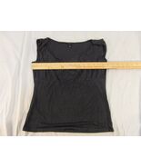 Adult Women&#39;s Ann Taylor XSmall Dark Gray Pullover Dress Blouse Shirt To... - $13.71 CAD