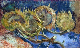 11970.Poster decor.Home Wall.Room art.Vincent Van Gogh painting.Sunflowers - $16.20+