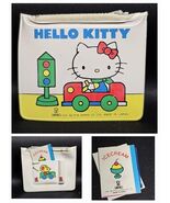 Sanrio Hello Kitty  On The Go Mini Zippered Coin Purse Vintage 1976 Made... - $1,480.18 MXN