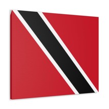 Trinidad and Tobago Country Flag Canvas Vibrant Wall Art Unframed Home Decor - £60.74 GBP+