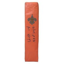 Willie Roaf Auto New Orleans Saints Signed Football Pylon Autograph Photo Proof - £99.79 GBP