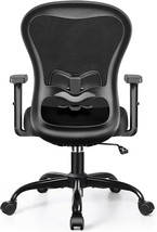 Primy Office Chair: Ergonomic Computer Desk Chair With High Back Breathable Mesh - £112.46 GBP