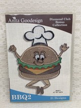 BBQ2 Embroidery Design Collection Anita Goodesign Cd Diamond Club Bonus - $14.24