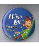 the happy elf Movie Pin Back Button Pinback - $9.98