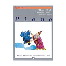 Alfred&#39;s Basic Piano Library Piano Course, Theory Book Complete Level 1: For the - £11.07 GBP